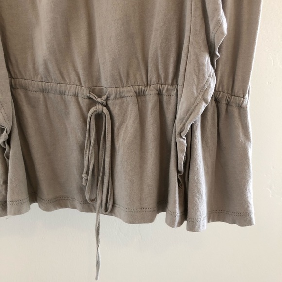 Ruffled, Tie-Waist Top - Picture 2 of 3